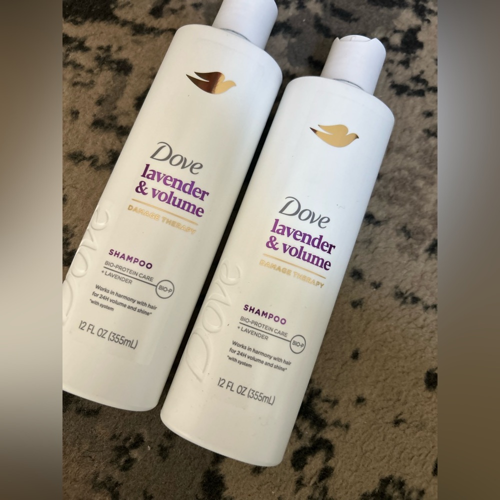 Dove Lavender & Volume Shampoo set